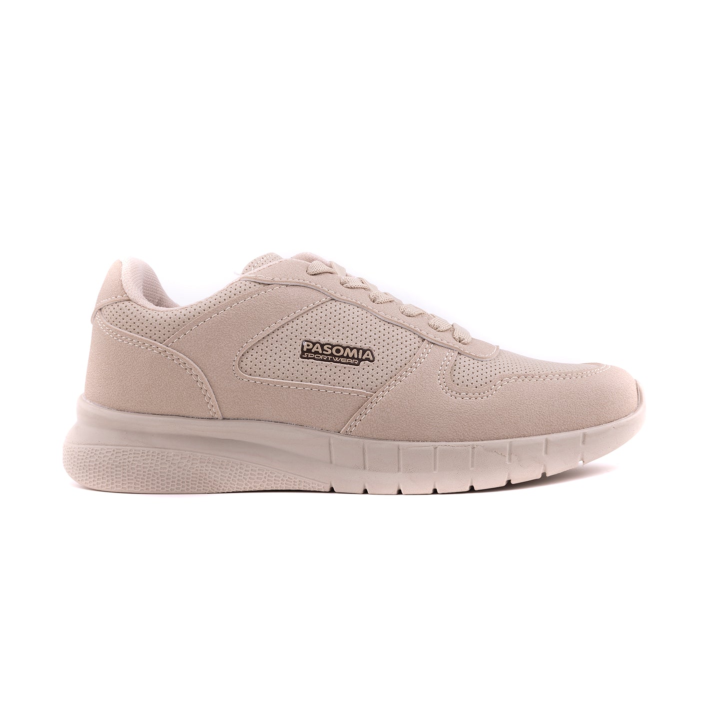 Pasomia 011 Women Sport Sneakers for walking, Beige