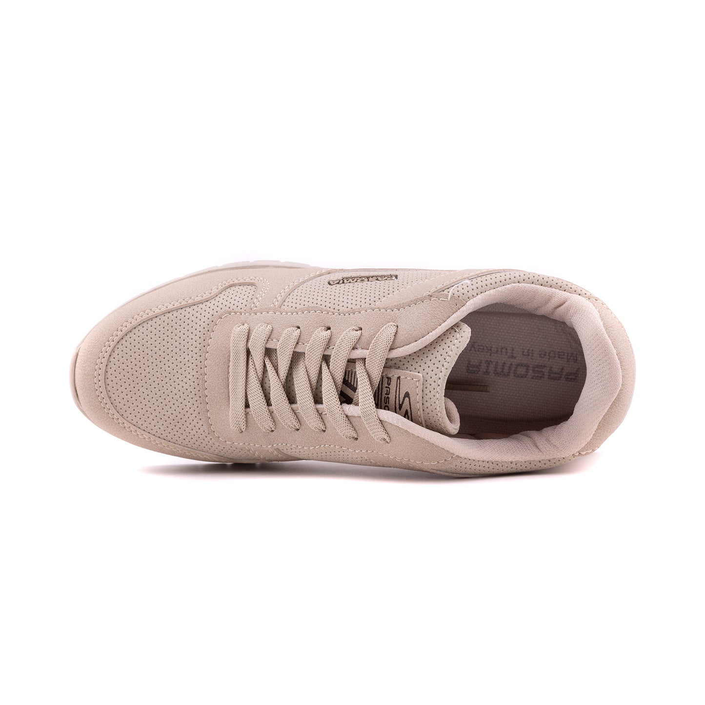 Pasomia 011 Women Sport Sneakers for walking, Beige