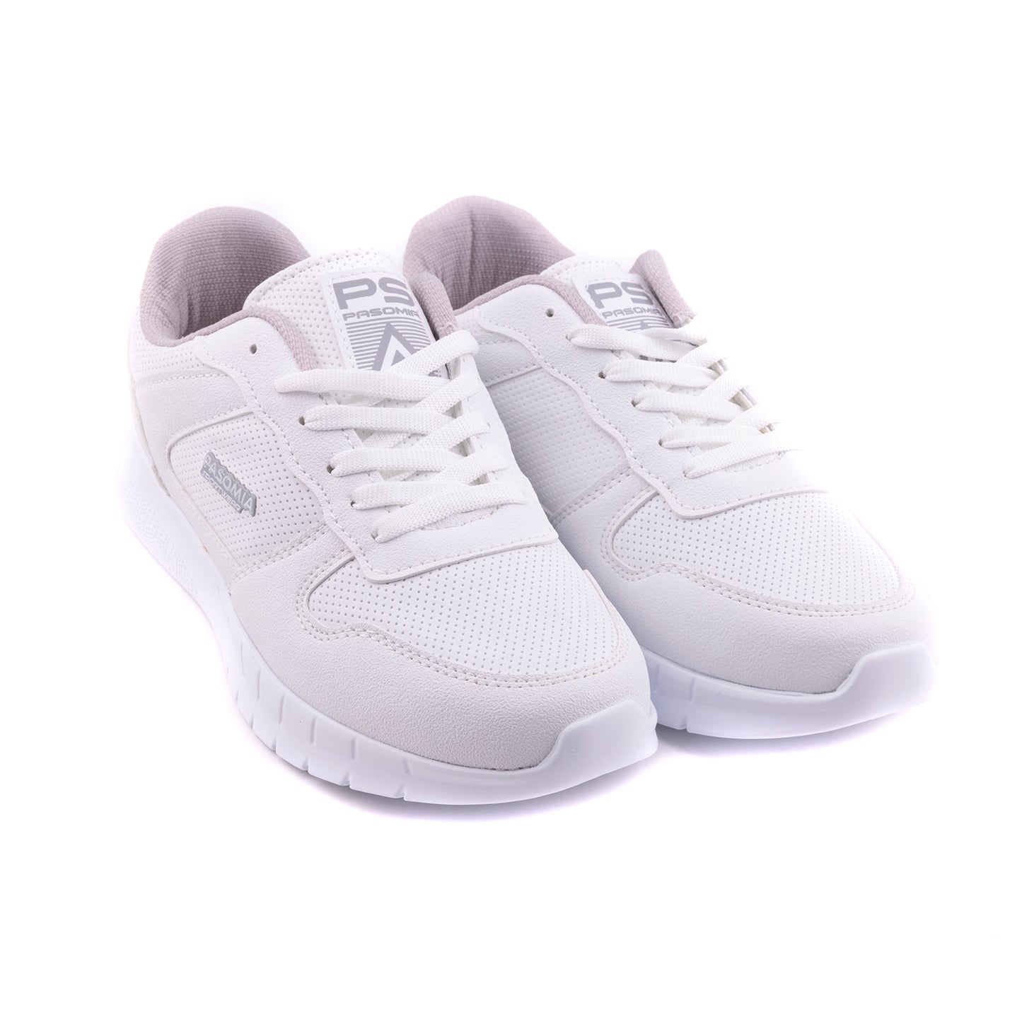 Pasomia 011 Women Sport Sneakers for walking, White