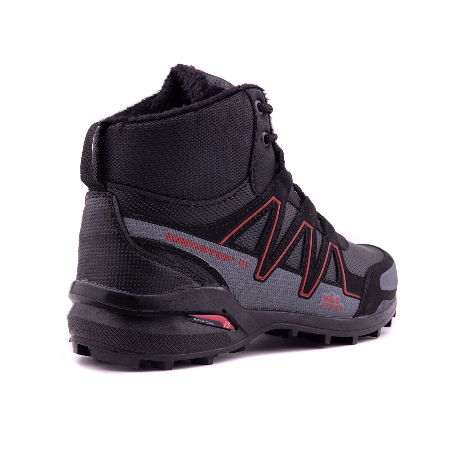 Men Winter Boots, Black