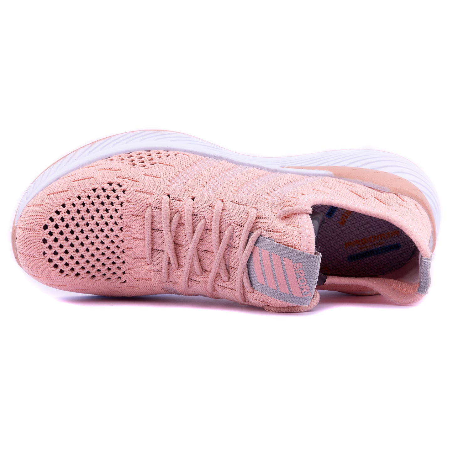 Women Walking Sport Shoes, Powder