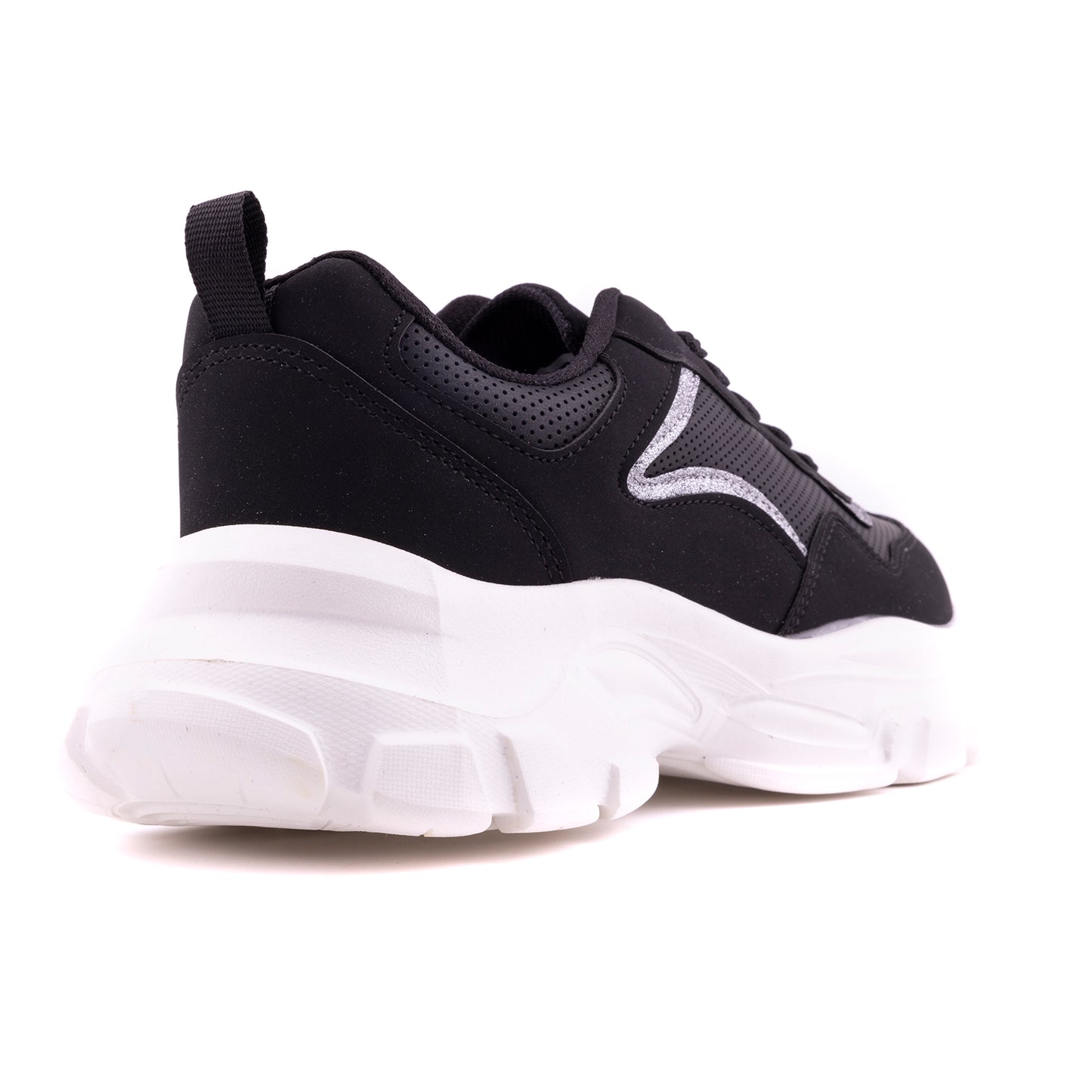 Pasomia 049 Women Sport Sneakers for walking, Black White