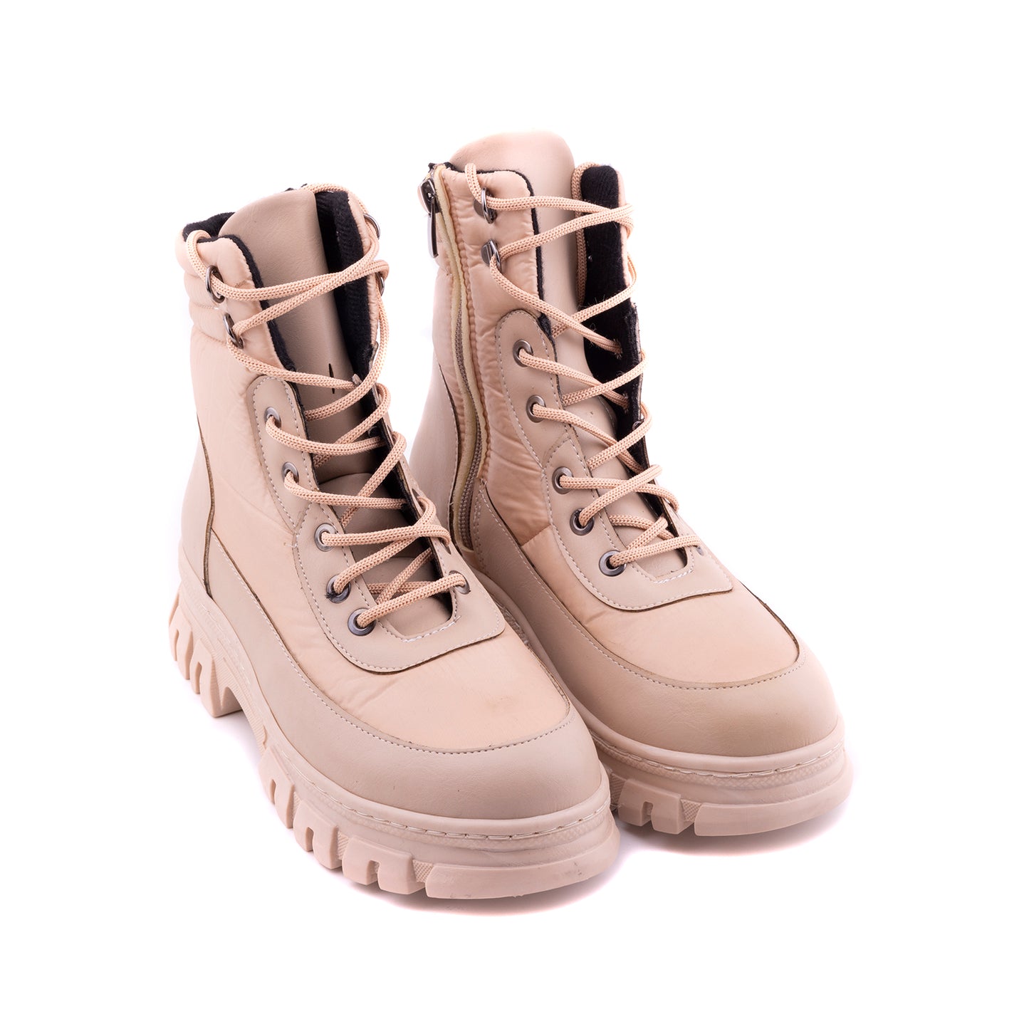 Women Winter Boots, Beige