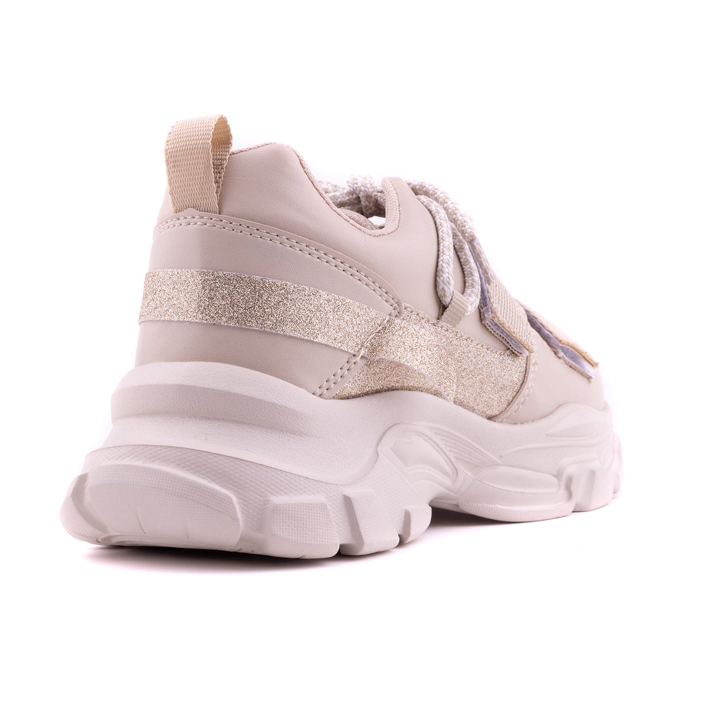 Pasomia 075 Women Sport Sneakers for walking, Beige