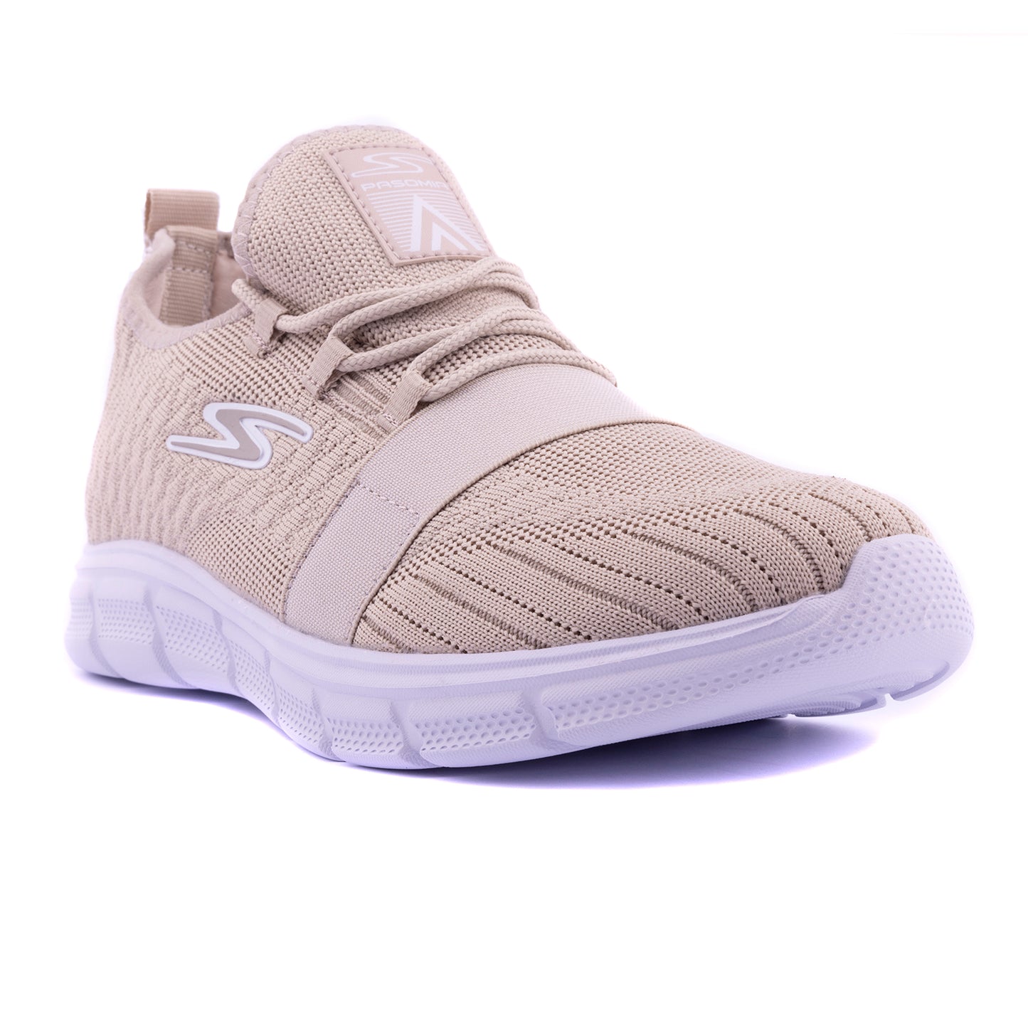 Pasomia Men Sport Sneakers, Beige