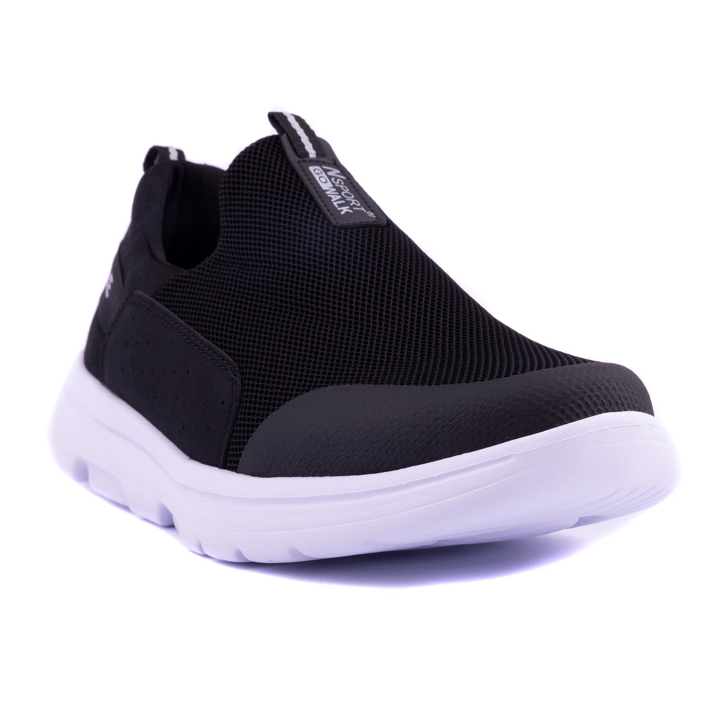 Men Walking Summer Shoes, Black