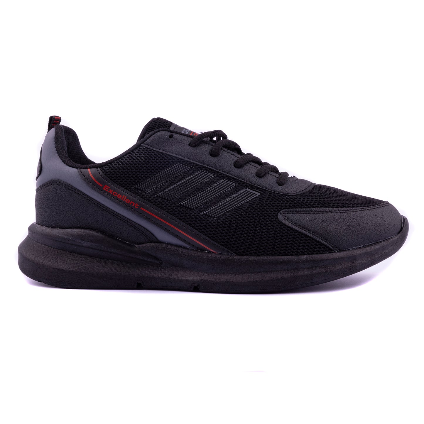 Men Sport Sneakers, Black