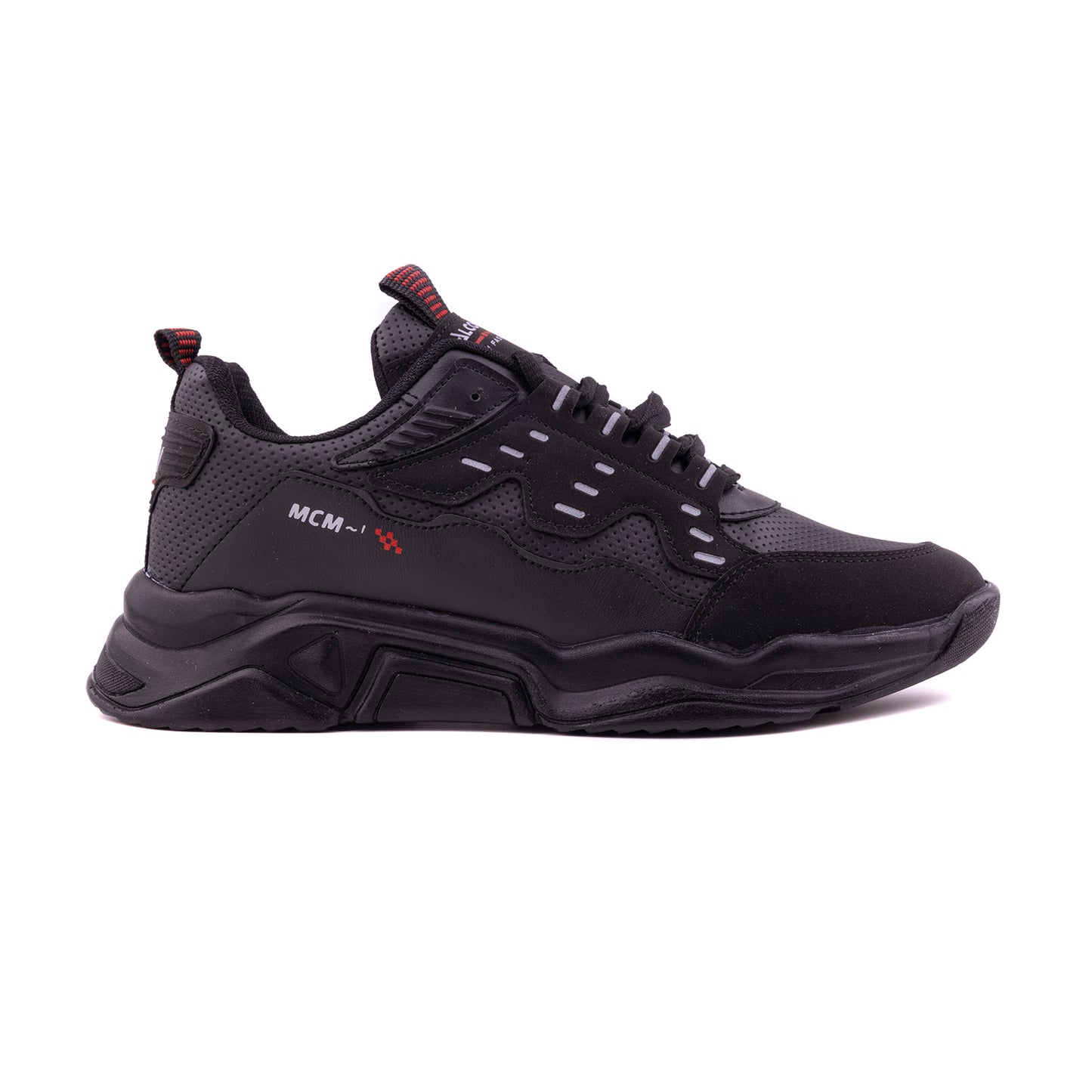 Men Sport Sneakers, Black