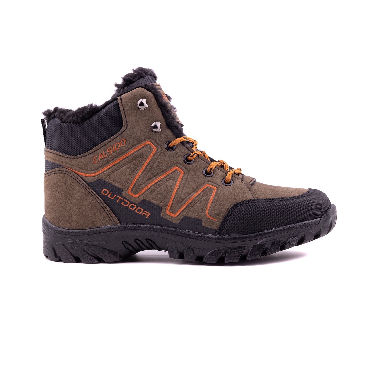 Men Winter Boots, Brown