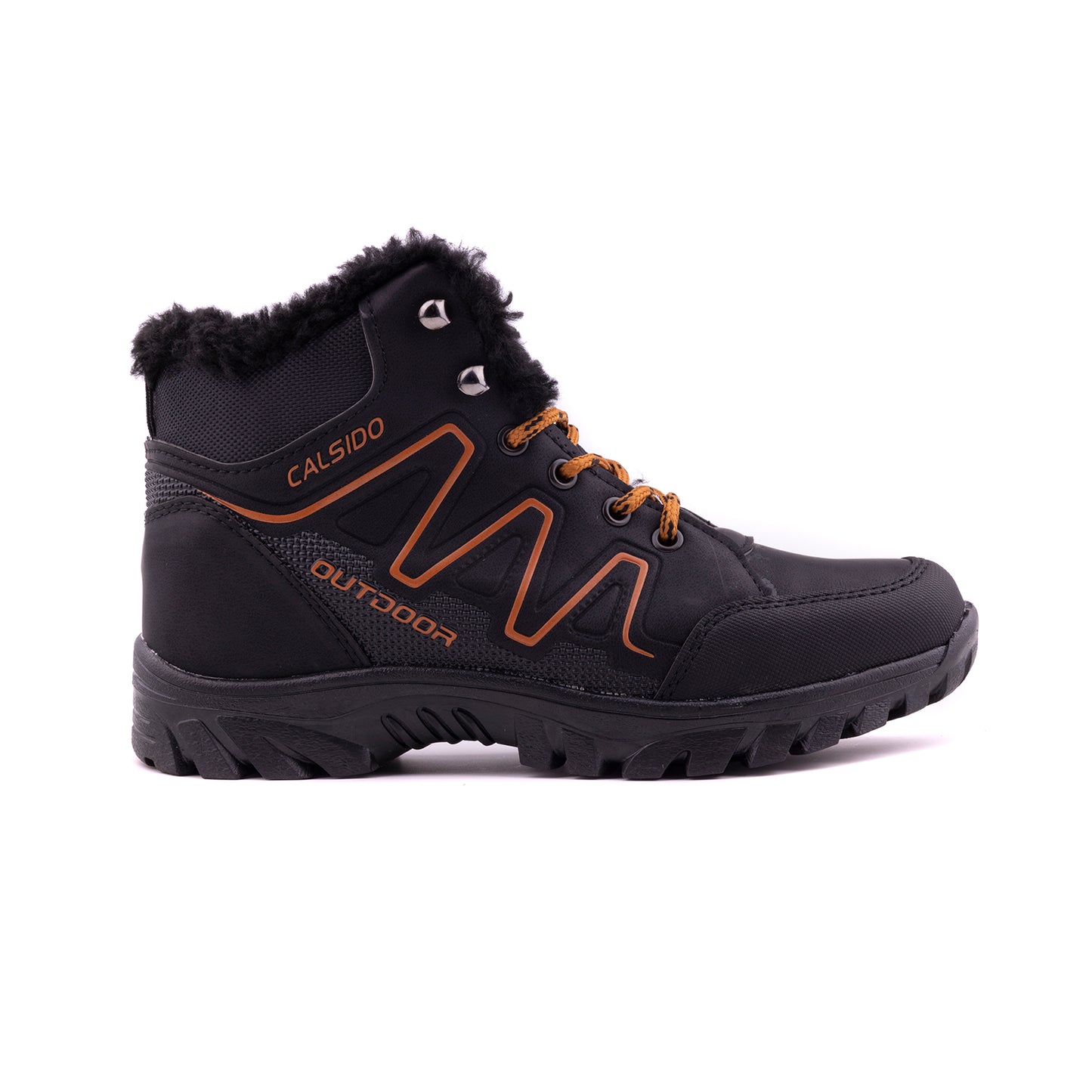 Men Winter Boots, Black