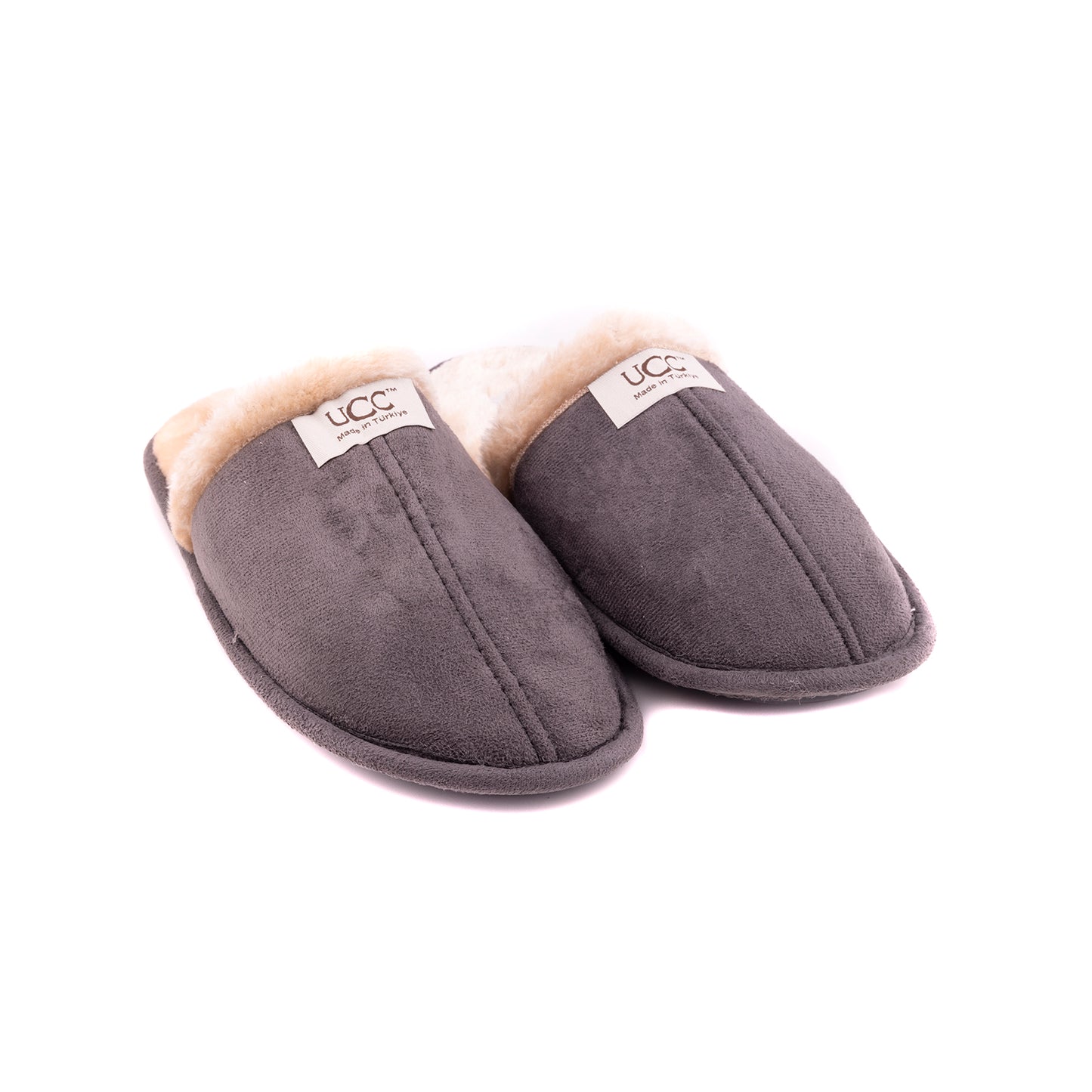 Men Home Slippers, Grey