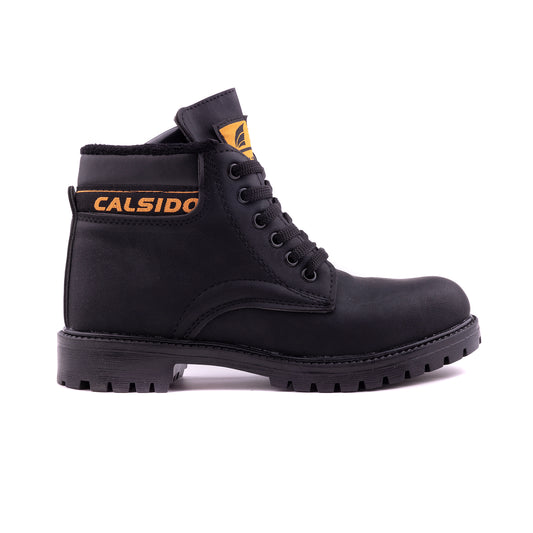 Men Winter Boots, Black