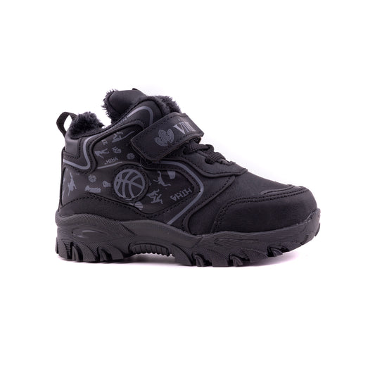 Kids Winter Boots, Black