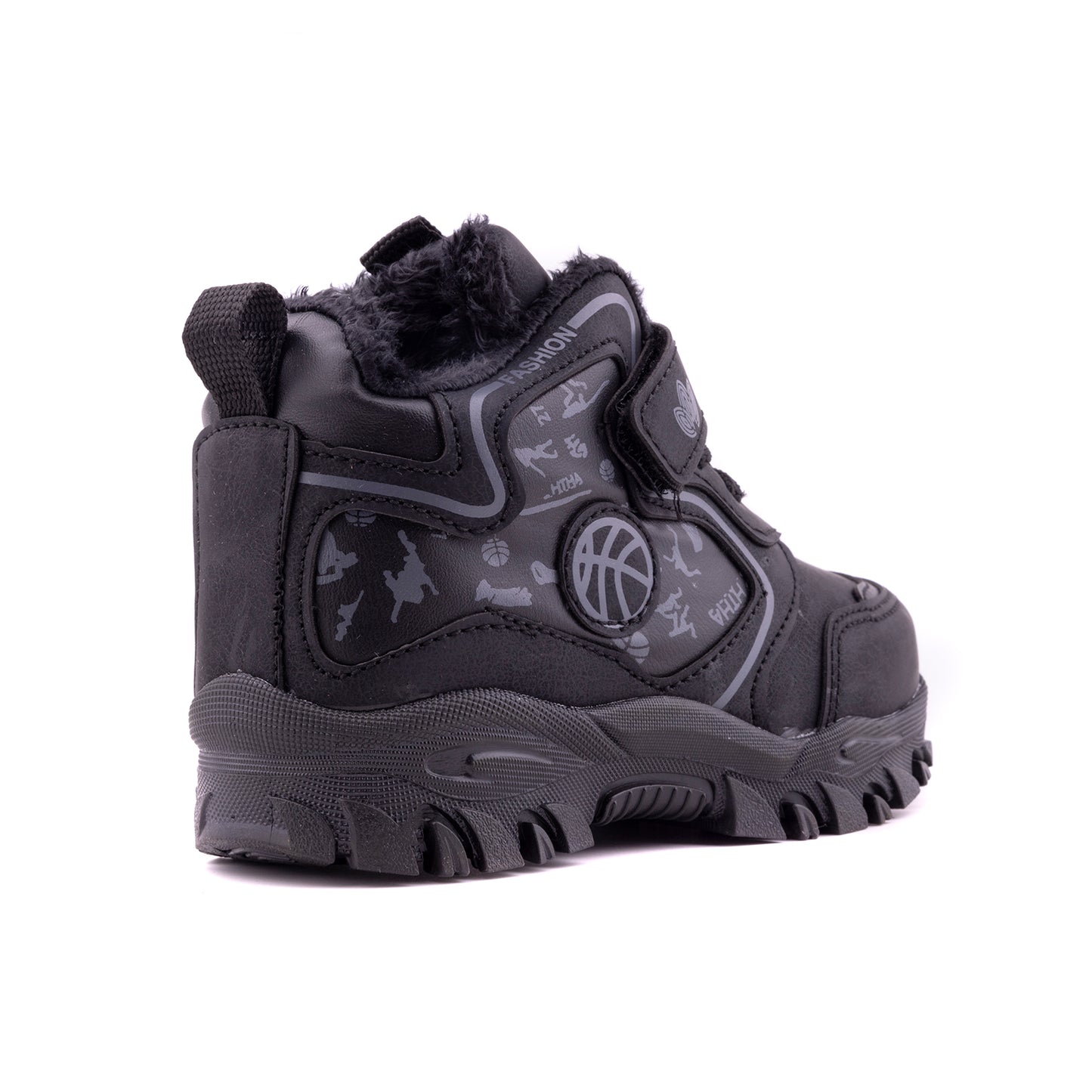 Kids Winter Boots, Black