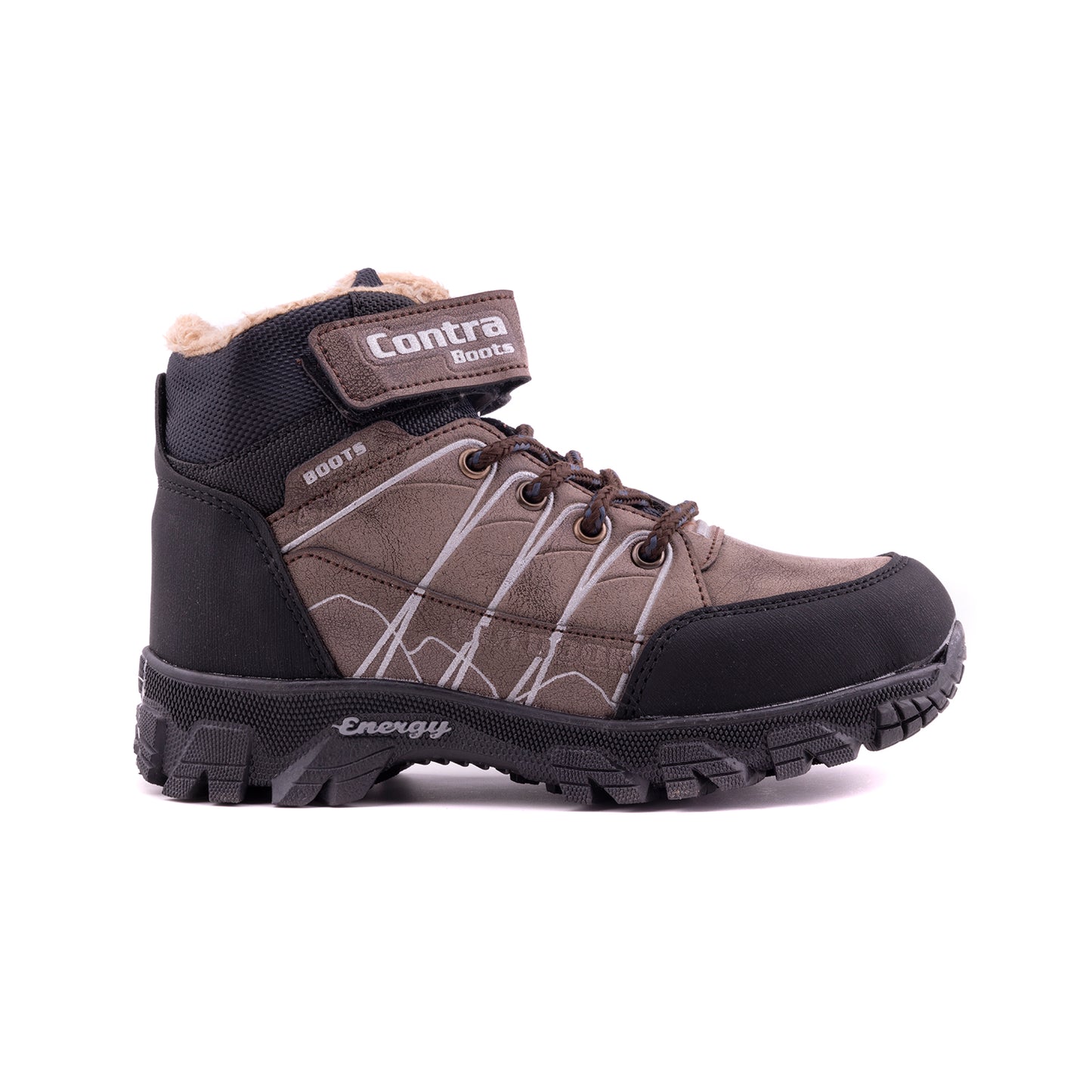 Kids Winter Boots, Brown