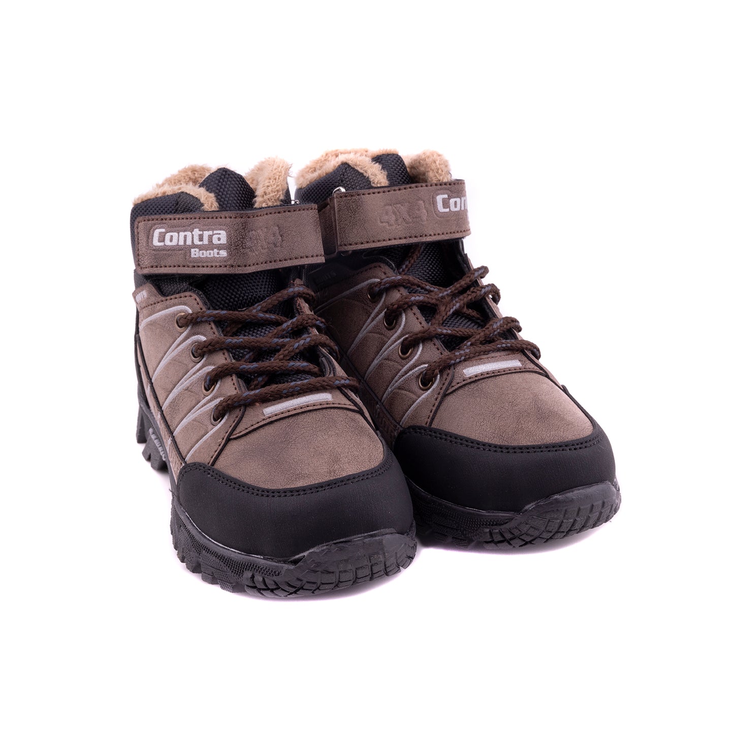 Kids Winter Boots, Brown