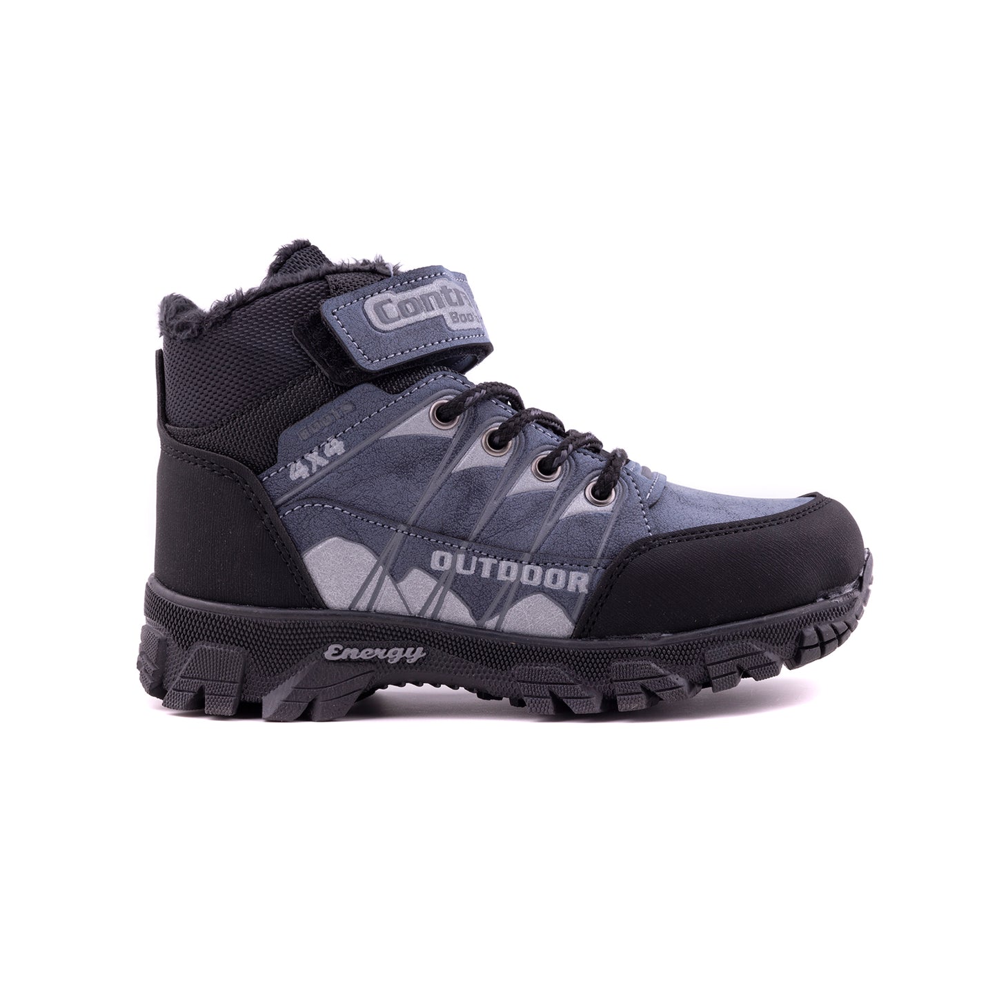 Kids Winter Boots, Blue