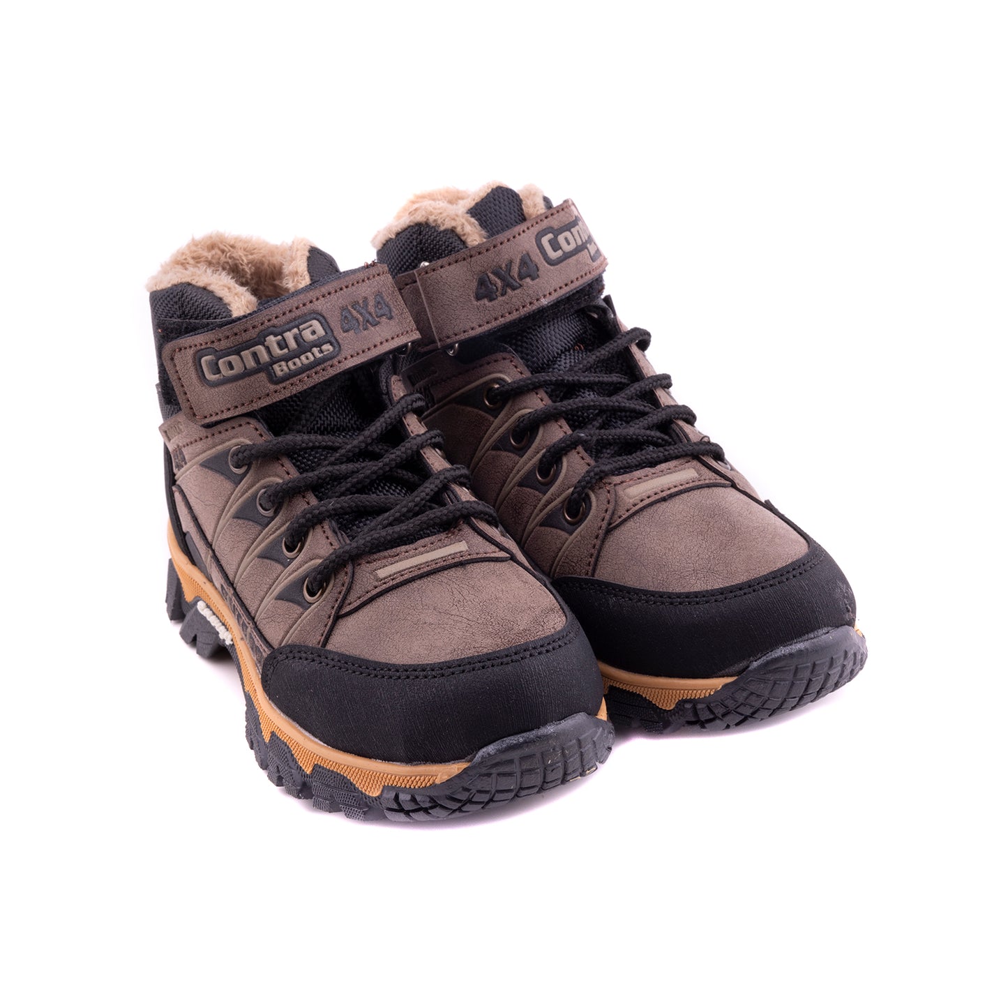 Kids Winter Boots, Brown