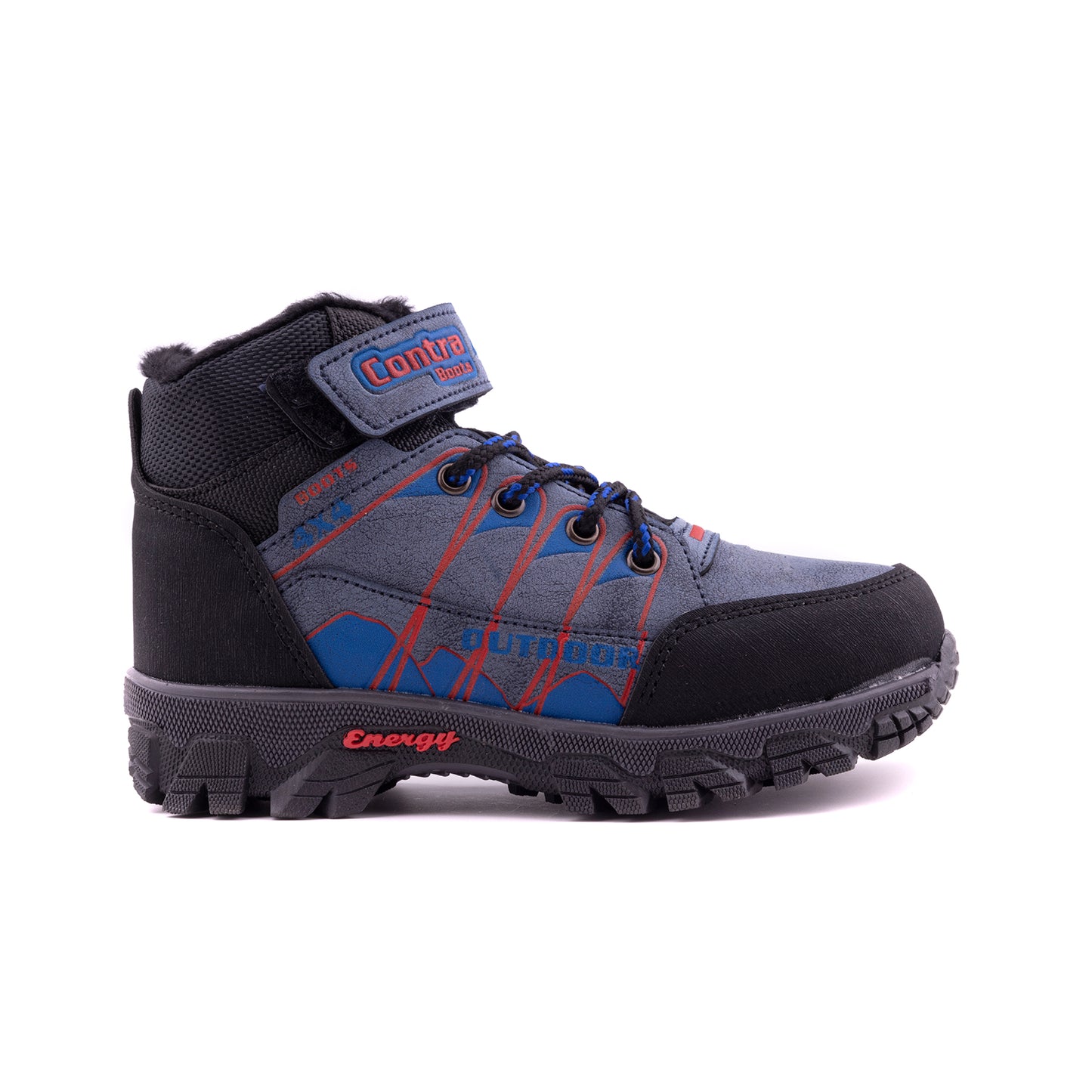 Kids Winter Boots, Blue