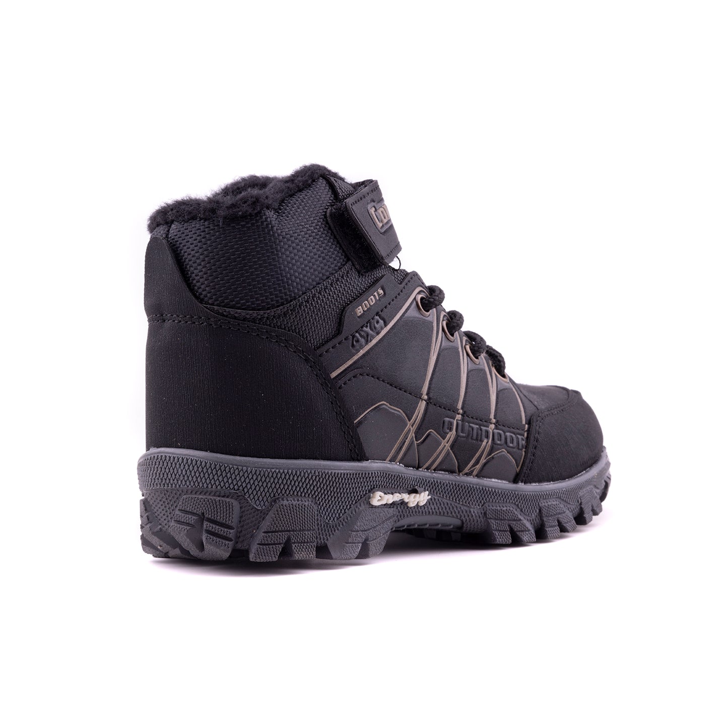 Kids Winter Boots, Black