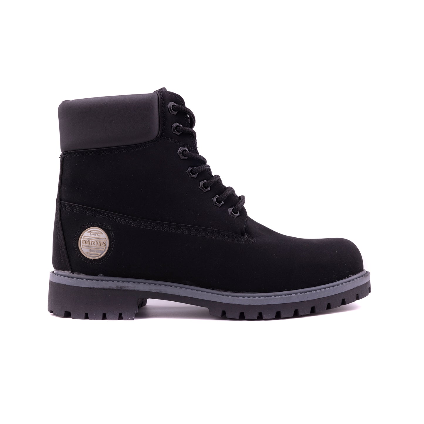 Men Winter Boots, Black